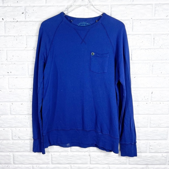 Barbour Other - BARBOUR Laundryman Blue Crewneck long sleeve shirt Large